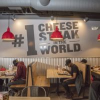 Charleys philly cheese steak franchise wall join #1 cheesesteak in the world