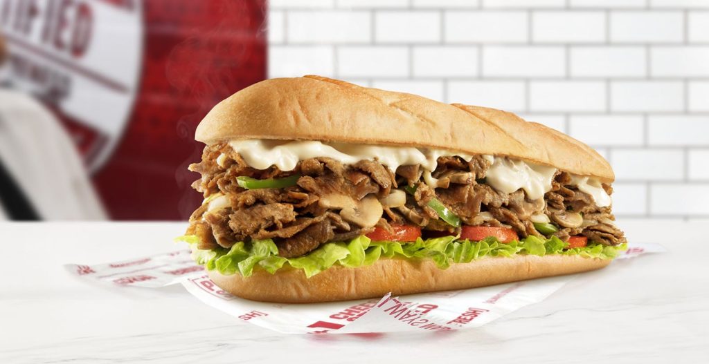 Charleys franchise cheesesteak core products