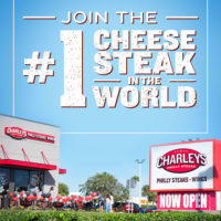 Charleys franchise infographic join #1 cheesesteak in the world