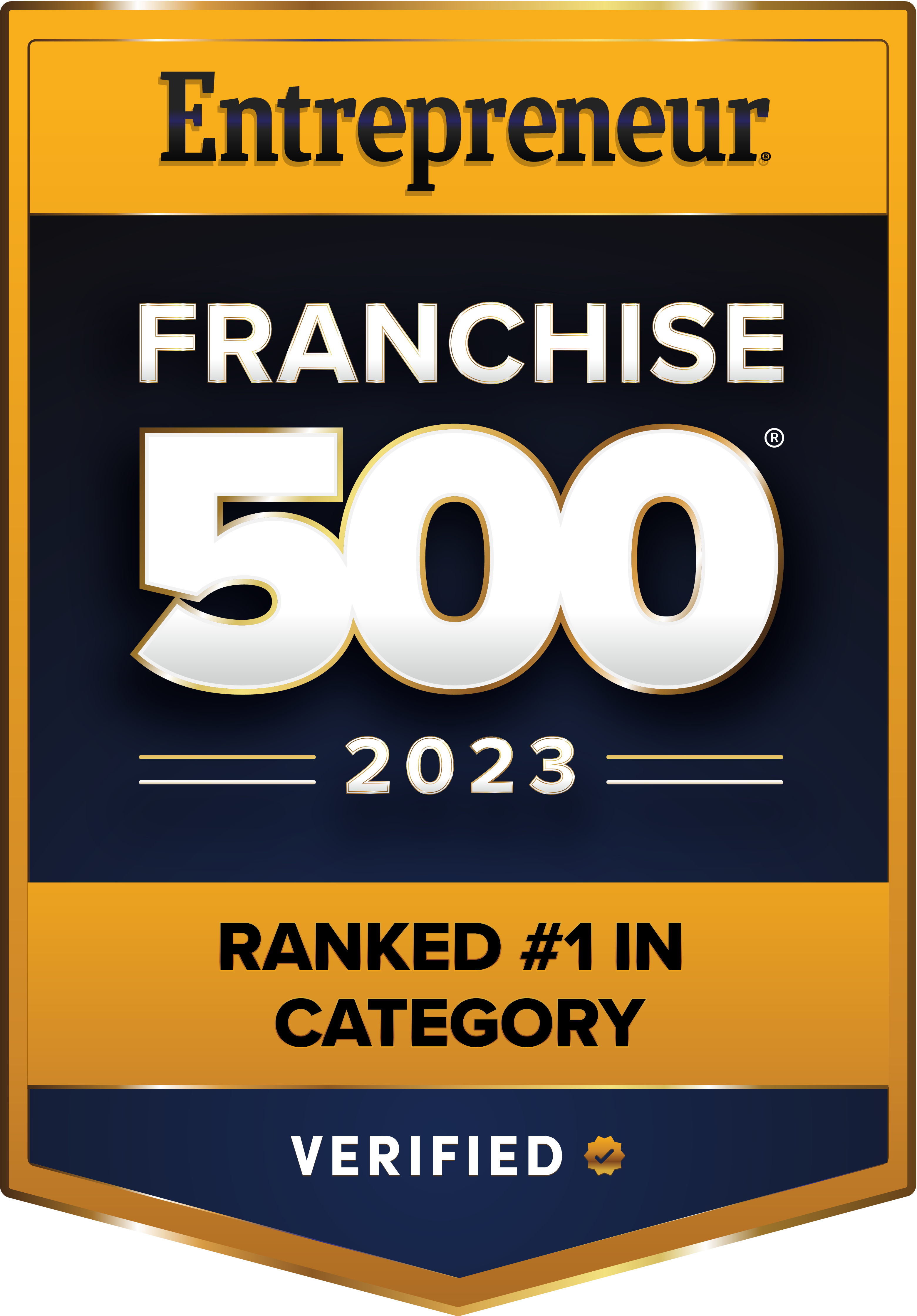 fastest growing franchise 2023 badge